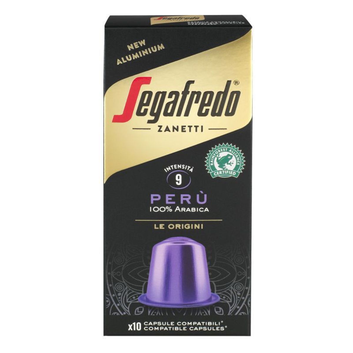 SEGAFREDO ZANETTI - Set 40 Cápsulas de Café Sur América - Compatible máquina Nespresso® Original