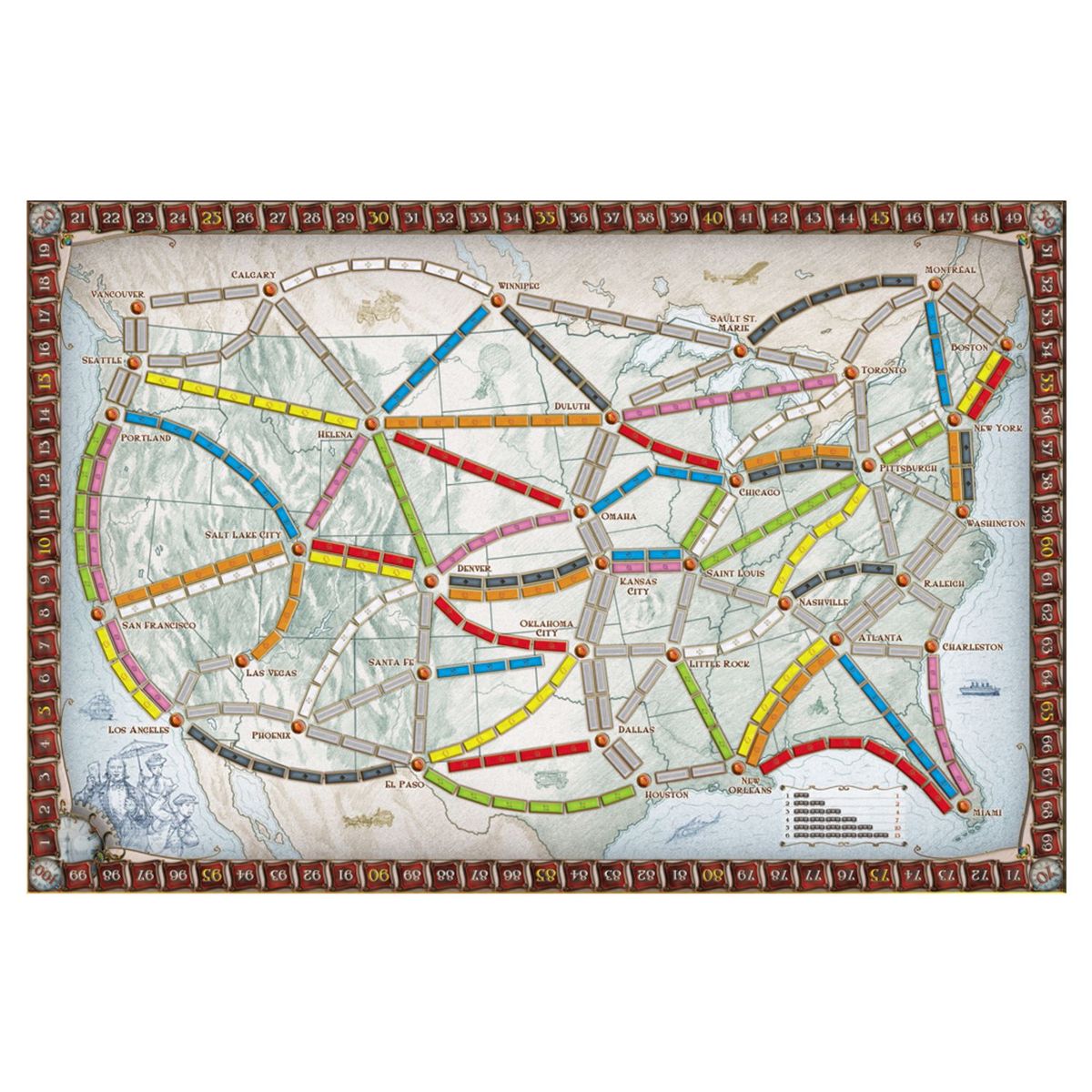 ASMODEE - Aventureros Al Tren Juego De Mesa Español