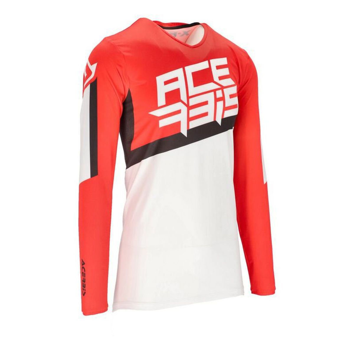ACERBIS - JERSEY X-FLEX FOUR BLANCO ROJO TALLA M