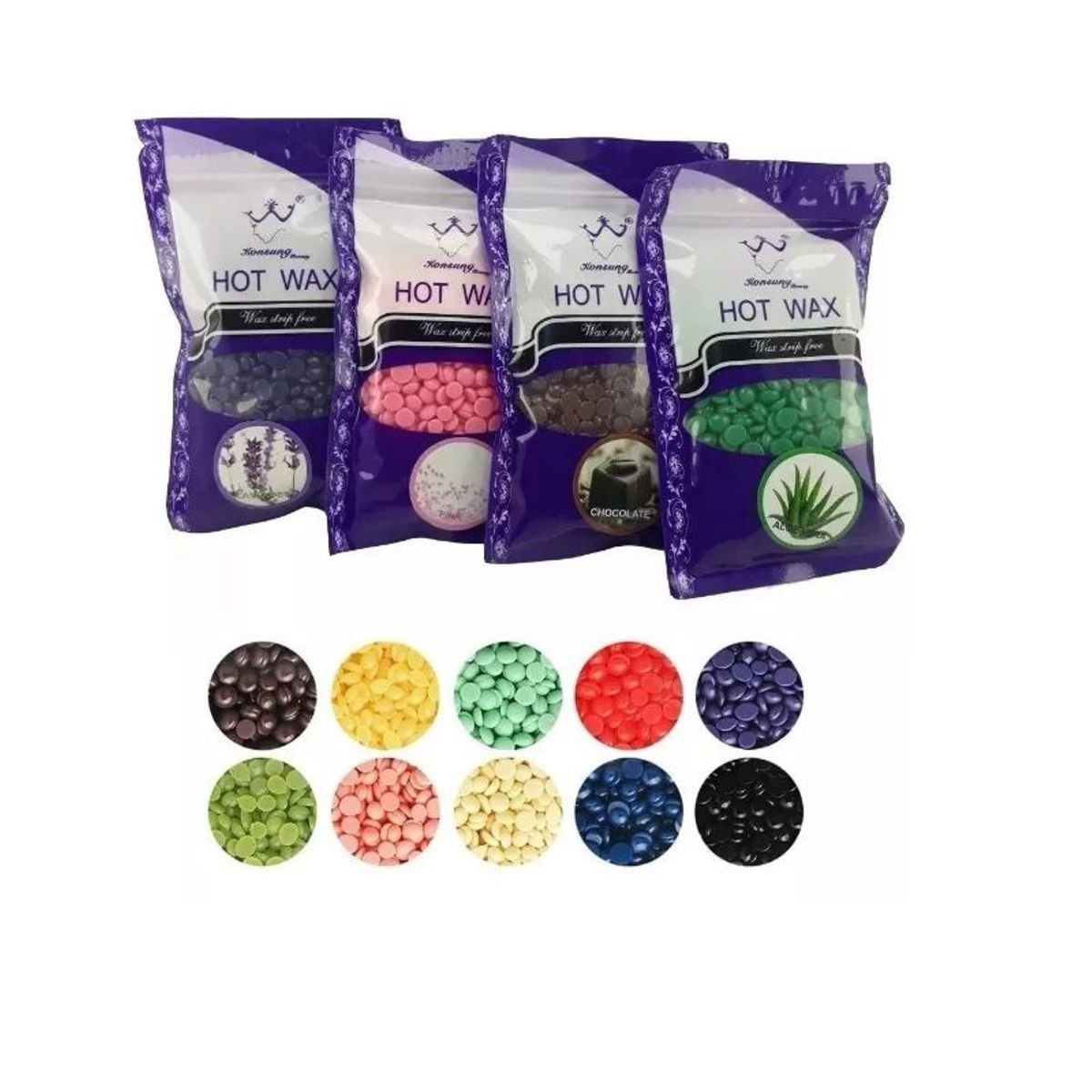 GENERICO - Cera Depilatoria Perlada 100 gramos