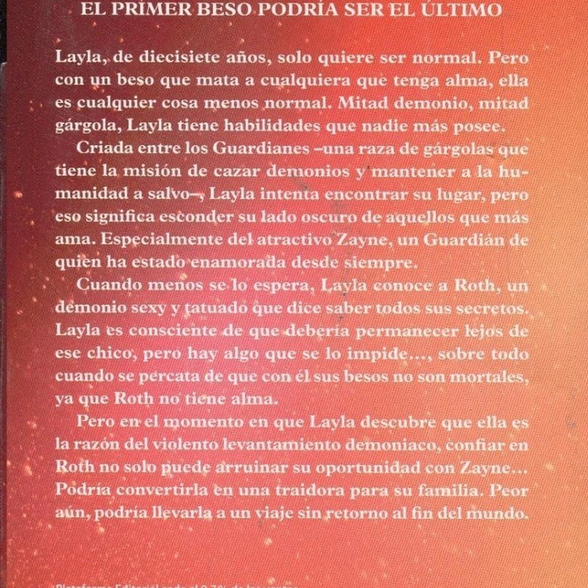 PLATAFORMA - El Beso Del Infierno. Jennifer L. Armentrout