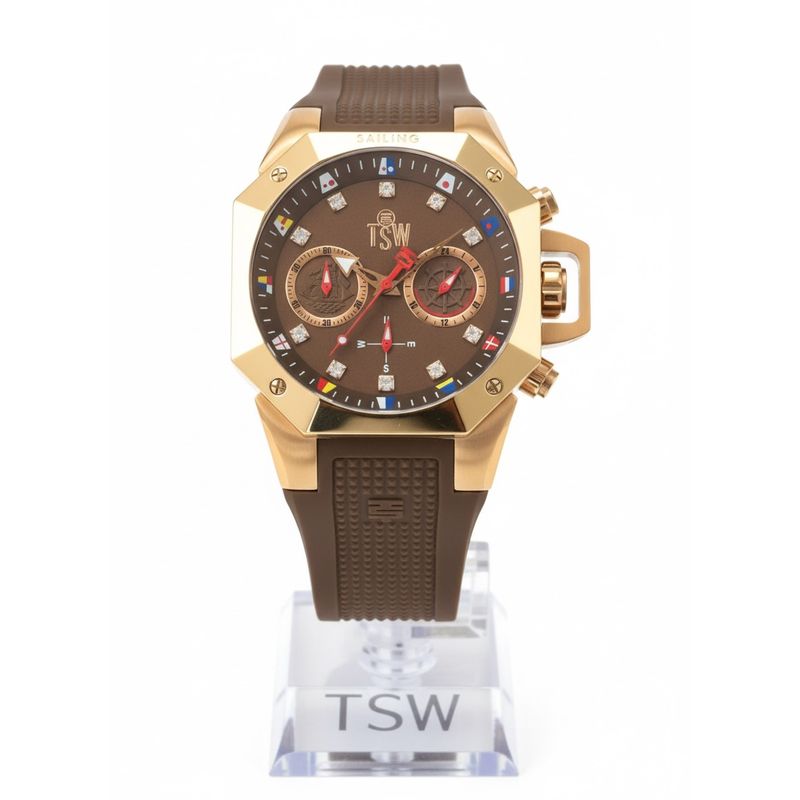 TECHNOSPORT - Reloj technosport ts-100-LS4  cafe mujer