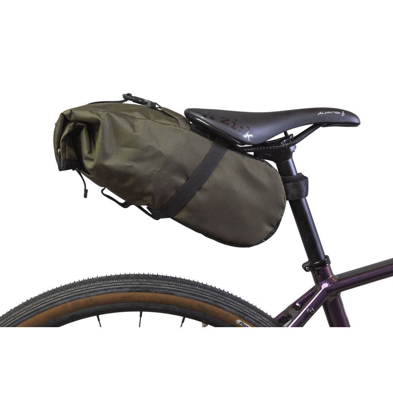 ON THE ROAD BAGS - Maleta sillín 4L Oliva accesorio bicicleta on the road bags