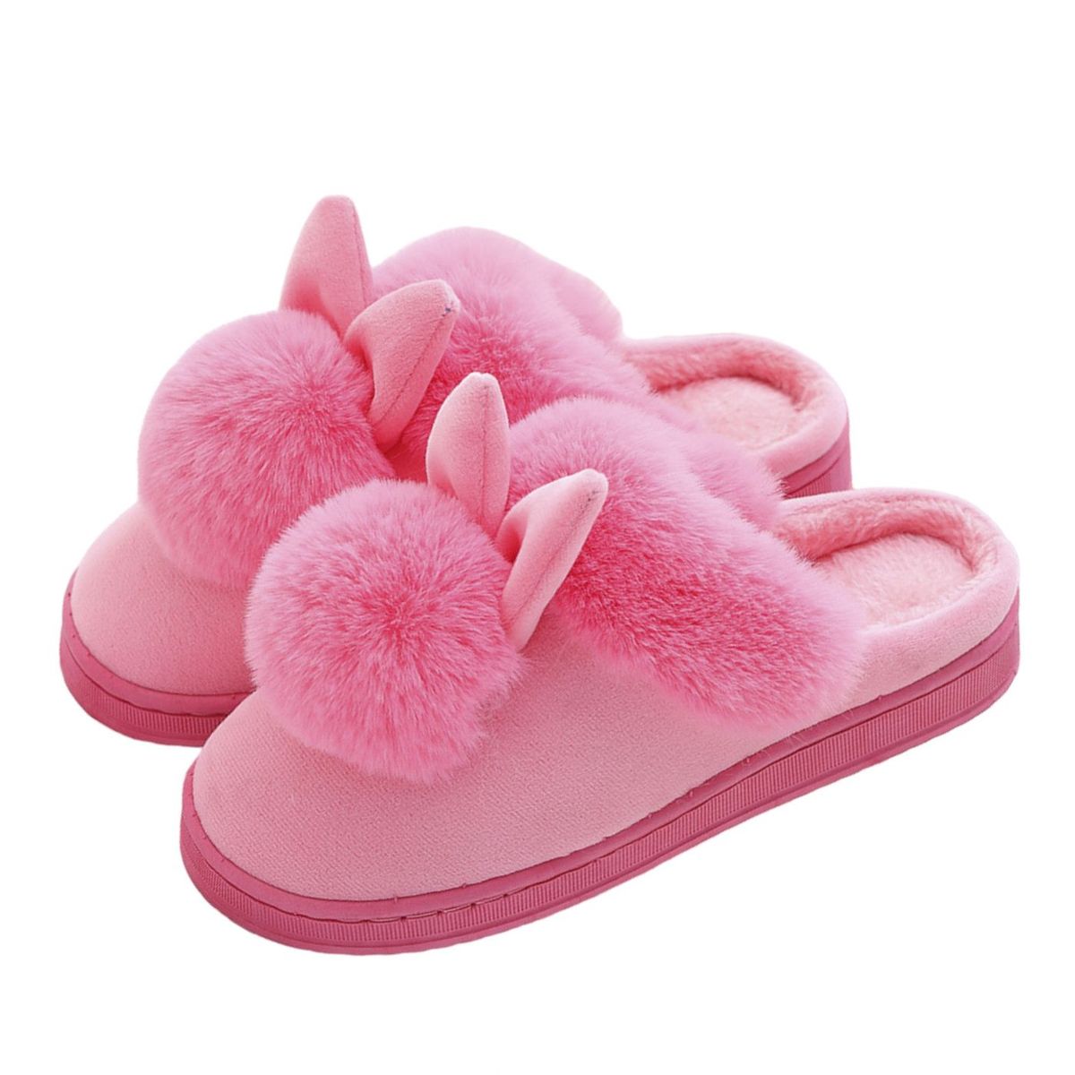 MULTIPLACE COLOMBIA - Pantuflas de peluche para Mujer importadas
