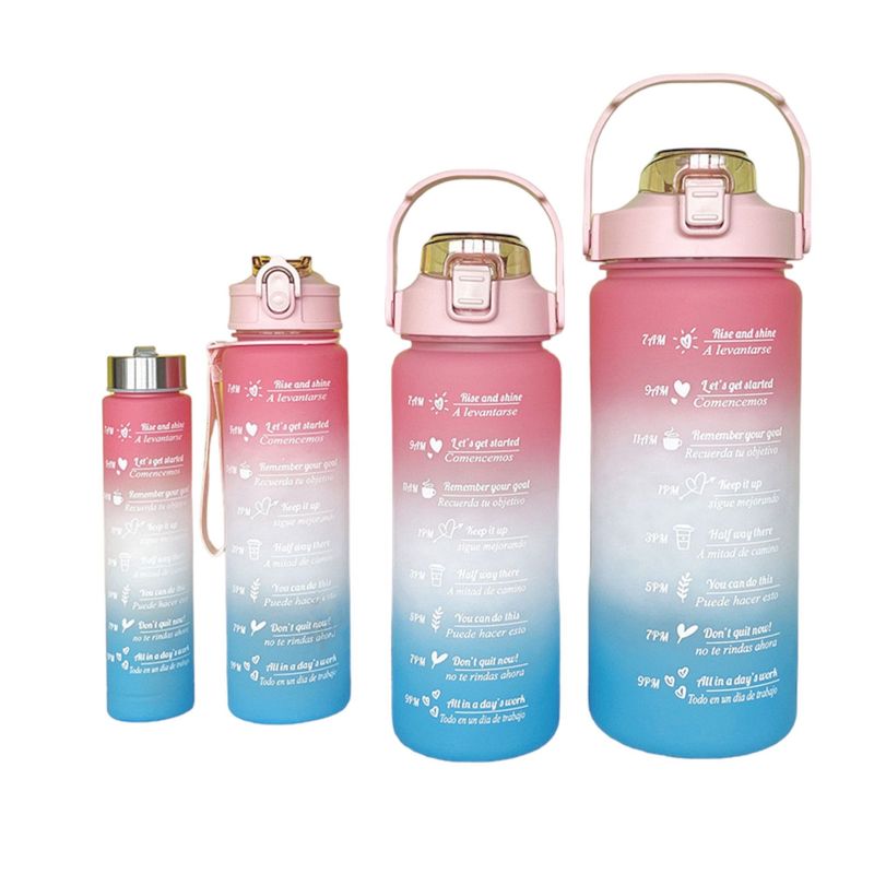 MULTIPLACE COLOMBIA - Botilito motivacional X4 unidades deportivo para agua