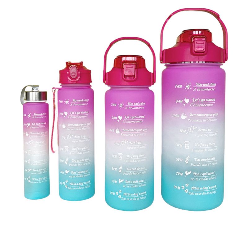 MULTIPLACE COLOMBIA - Botilito motivacional X4 unidades deportivo para agua