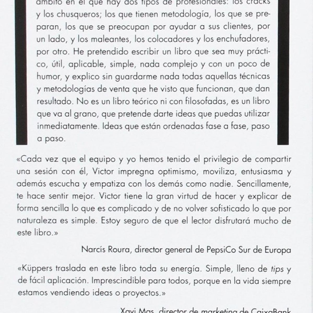 PLATAFORMA - Vender Como Cracks. Victor Küppers
