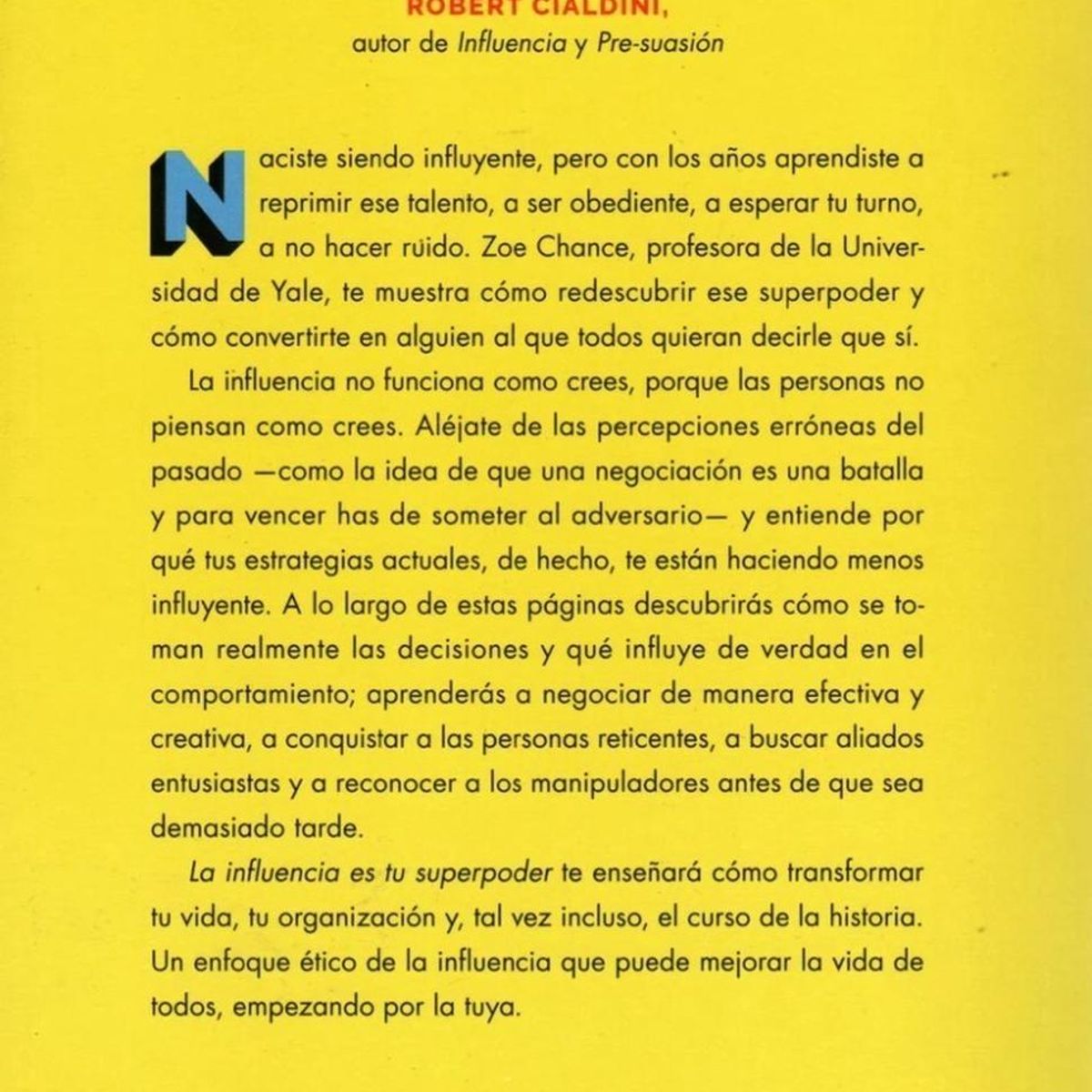 CONECTA - La Influencia Es Tu Superpoder. Zoe Chance