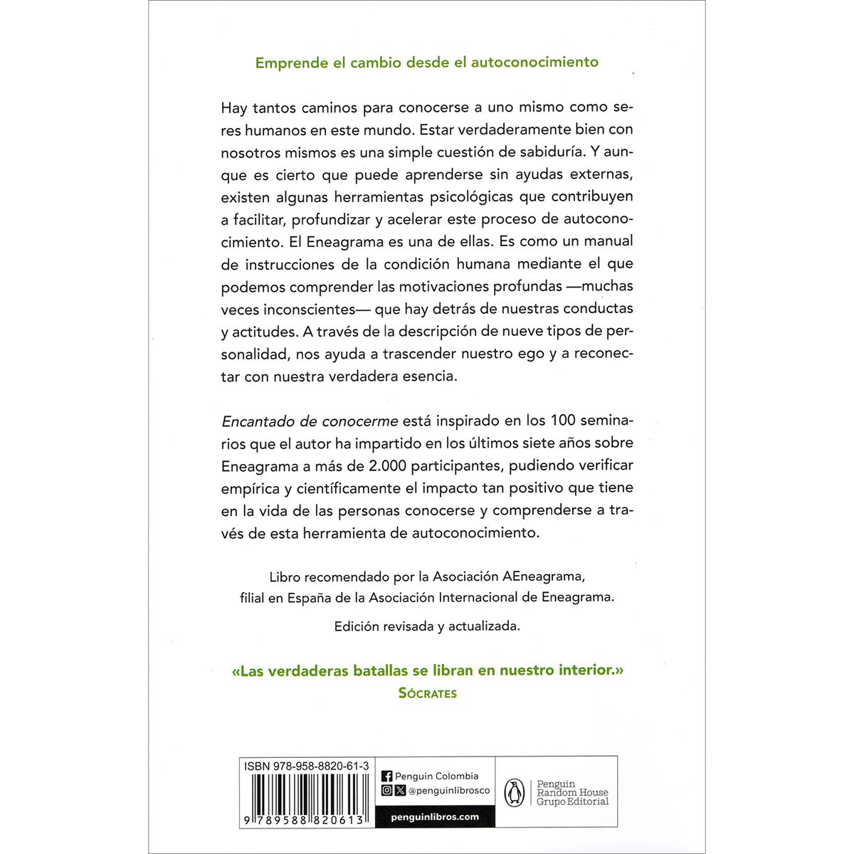 DEBOLSILLO - Encantado De Conocerme. Borja Vilaseca