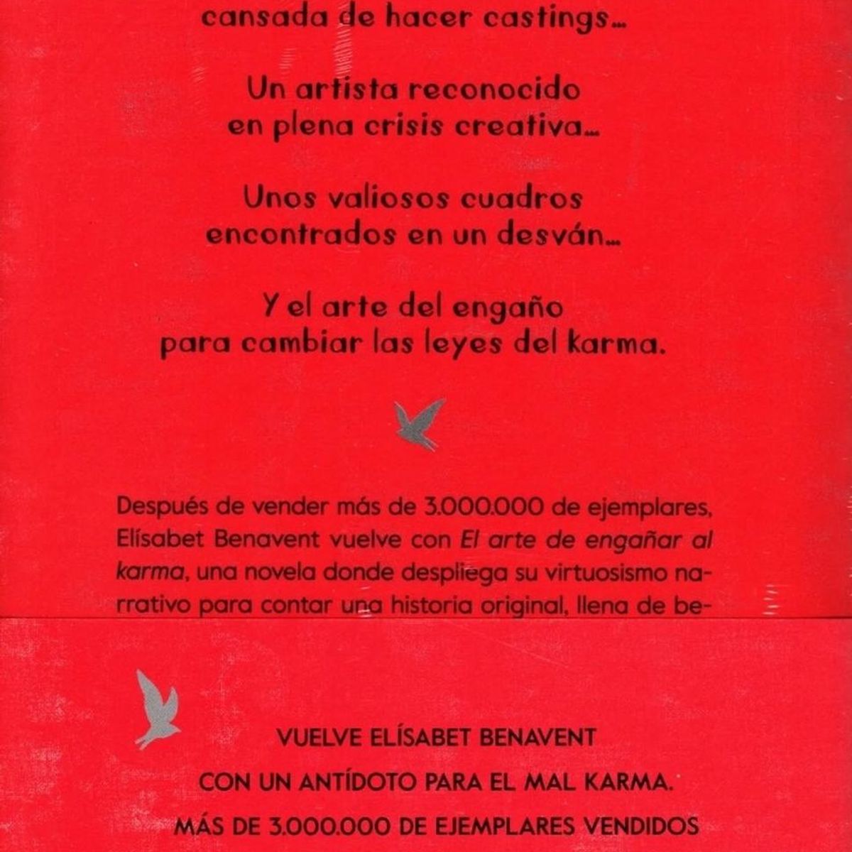 SUMA DE LETRAS - El Arte De Engañar Al Karma. Elísabet Benavent