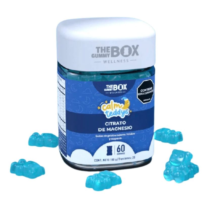 THE GUMMY BOX - Gomitas para dormir niños calm teddys the gummy box pasiflora magnesio