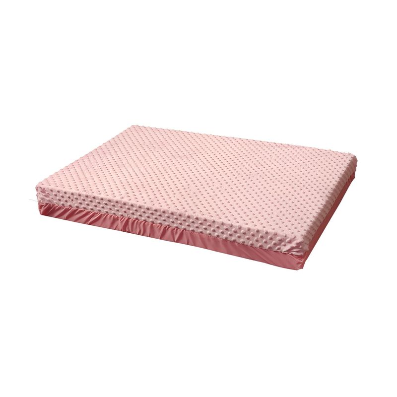 JON DI GROUP SAS - Colchoneta Para Cuna Corral de Bebe 100cm x 70cm x 8cm  Rosa