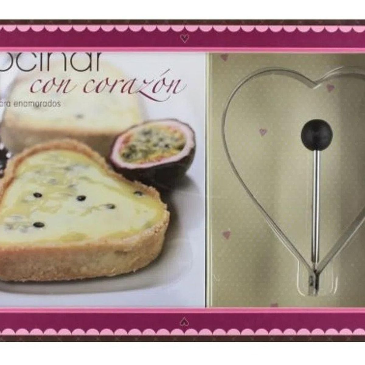 GENERICO - Cocinar Con Corazon. Libro + Accesorios