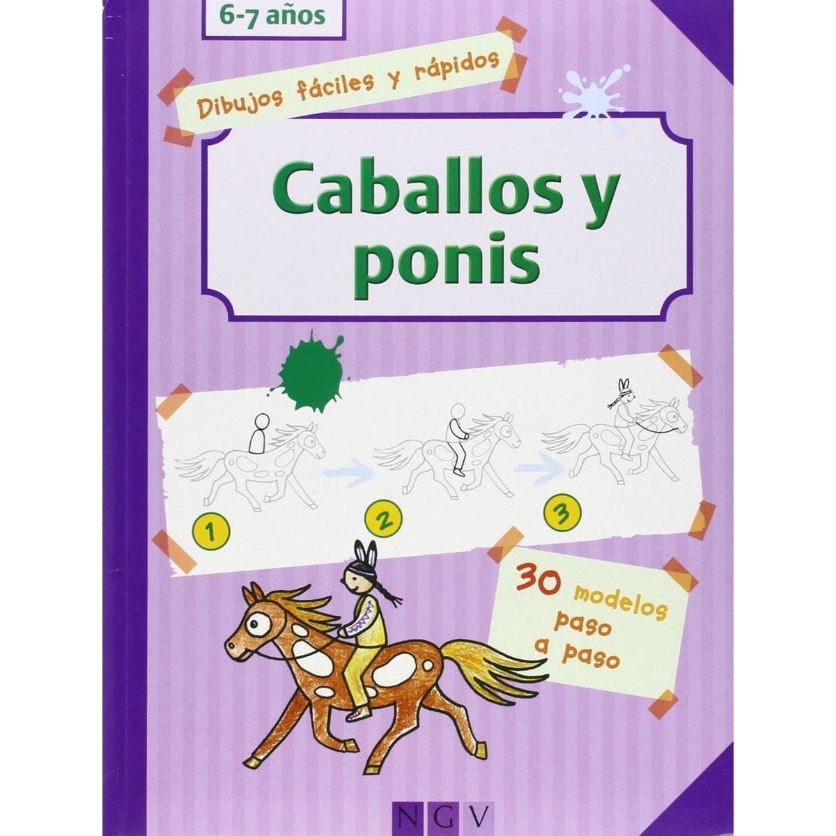 GENERICO - Caballos Y Ponis. Dibujos Faciles Y Rapidos