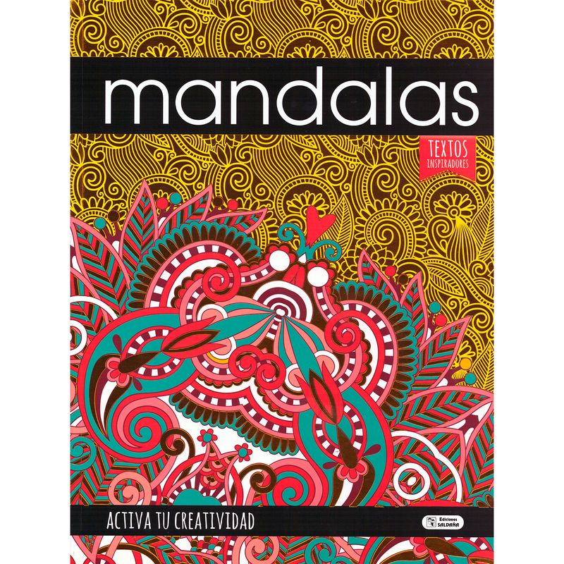 GENERICO - Mandalas Rojo. Activa Tu Creatividad