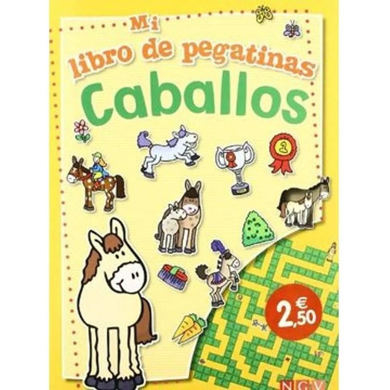 GENERICO - Mi Libro De Pegatinas. Caballos