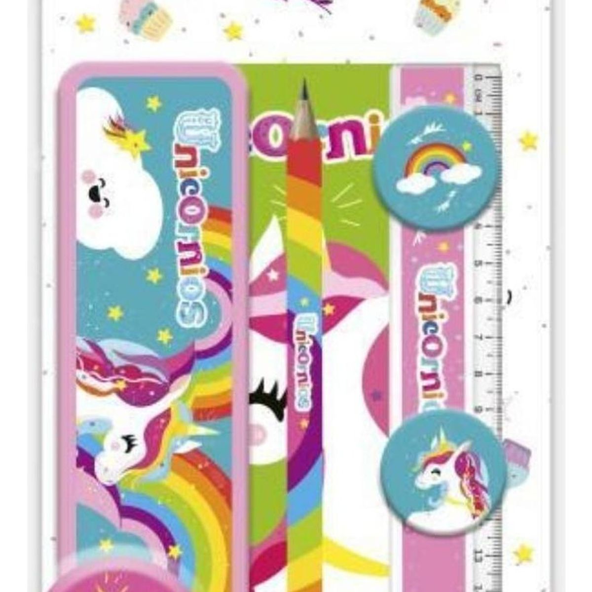 GENERICO - Unicornios. El Poder De La Magia. Kit Colorear