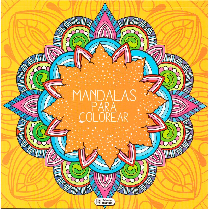 GENERICO - Mandalas Para Colorear Naranja