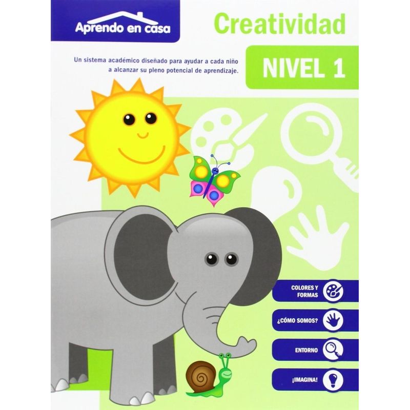 GENERICO - Creatividad Paso A Paso. Aprendo En Casa. Nivel 1