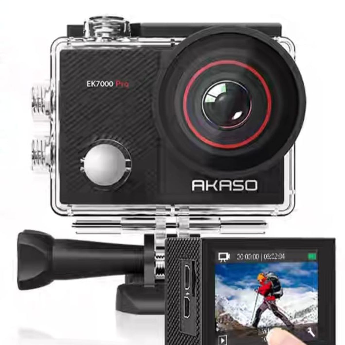 AKASO - Cámara Deportiva Sumergible 4k Akaso Ek7000 Pro Original