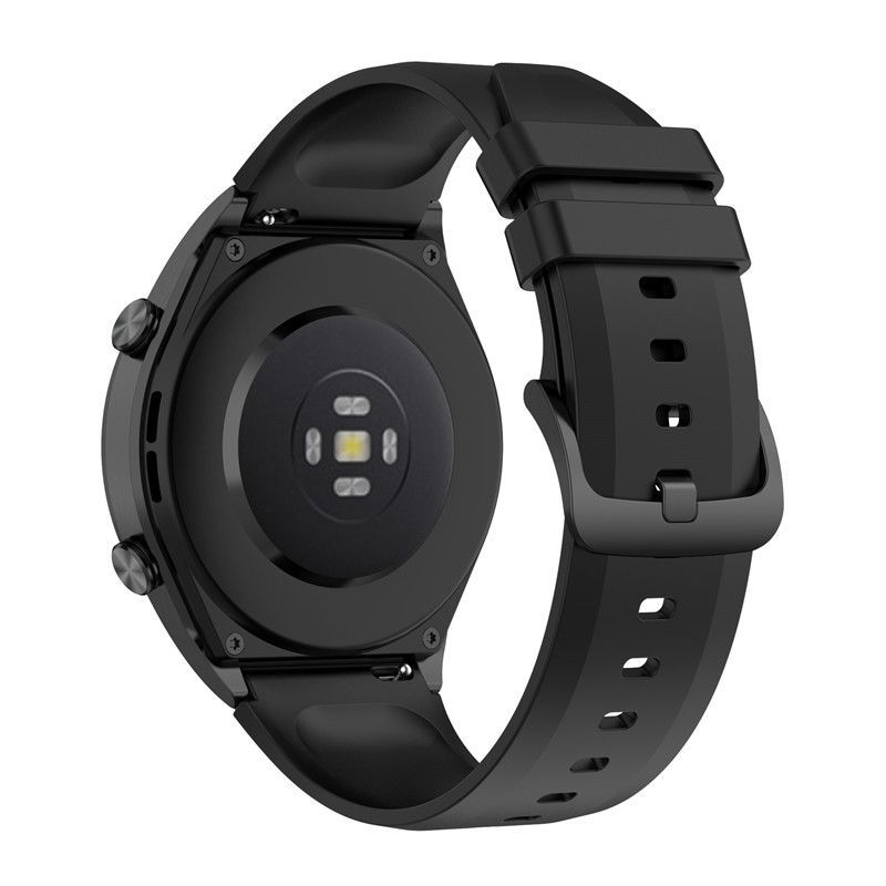 GENERICO - Correa Pulso De Silicona 22mm Para Xiaomi S1-Active - Negro