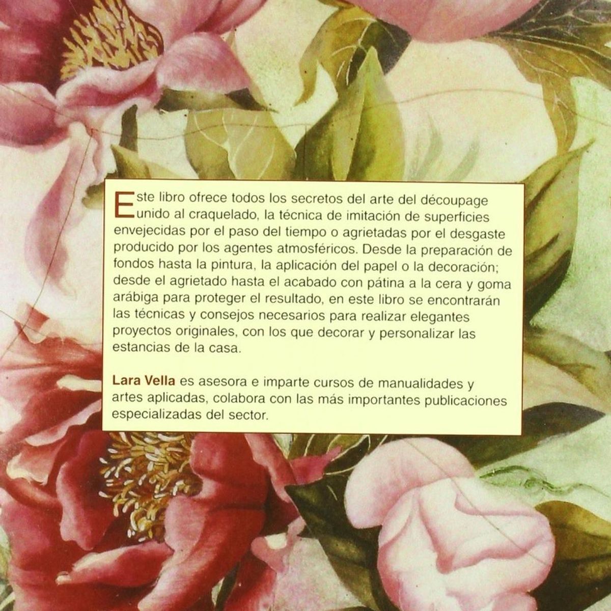 GENERICO - Tendencias Creadas Por Ti. Craquelado Y Découpage. Lara Vella