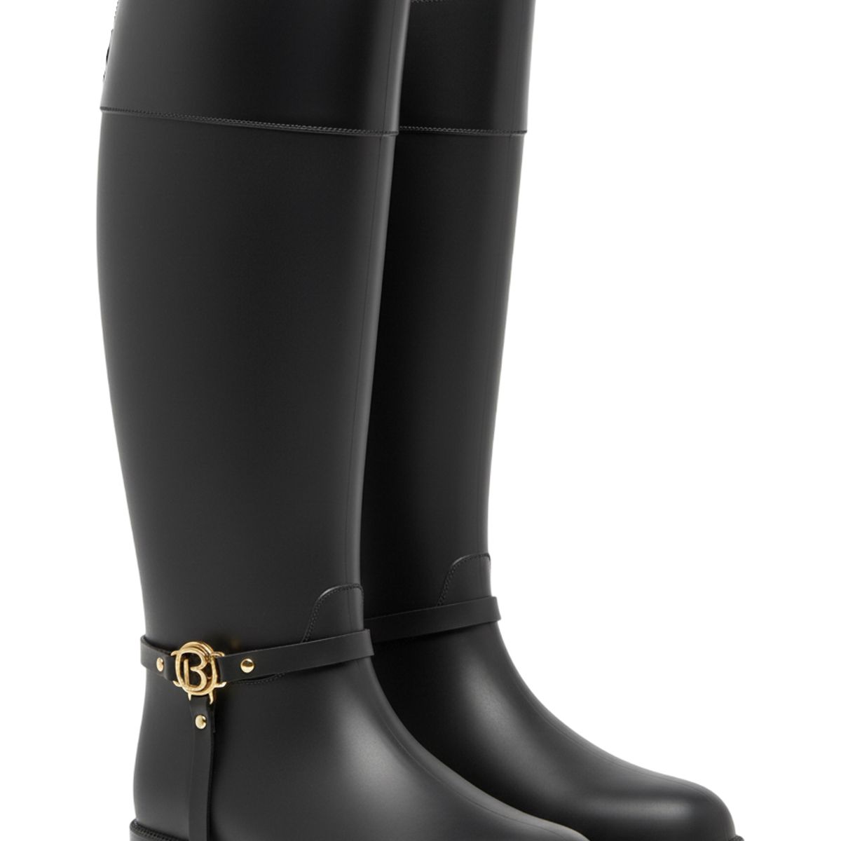 BOTTPLIE - Botas Lluvia Impermeable Mujer Golden Insignia -  Negro