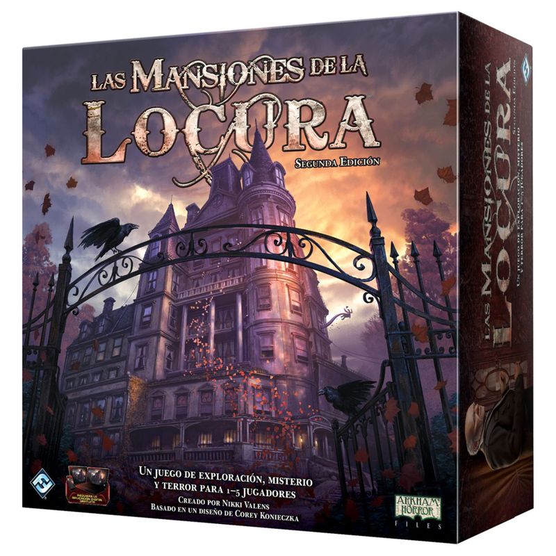 ASMODEE - Las Mansiones De La Locura Juego De Mesa Español