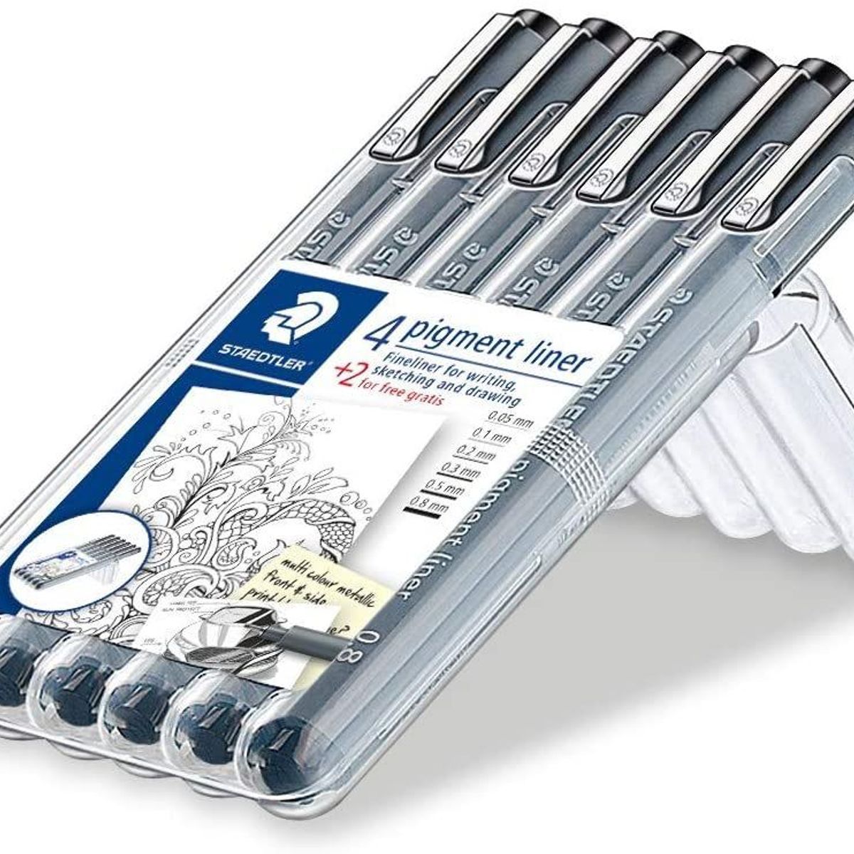 STAEDTLER - Rapidógrafo Staedtler X 6 Unds.