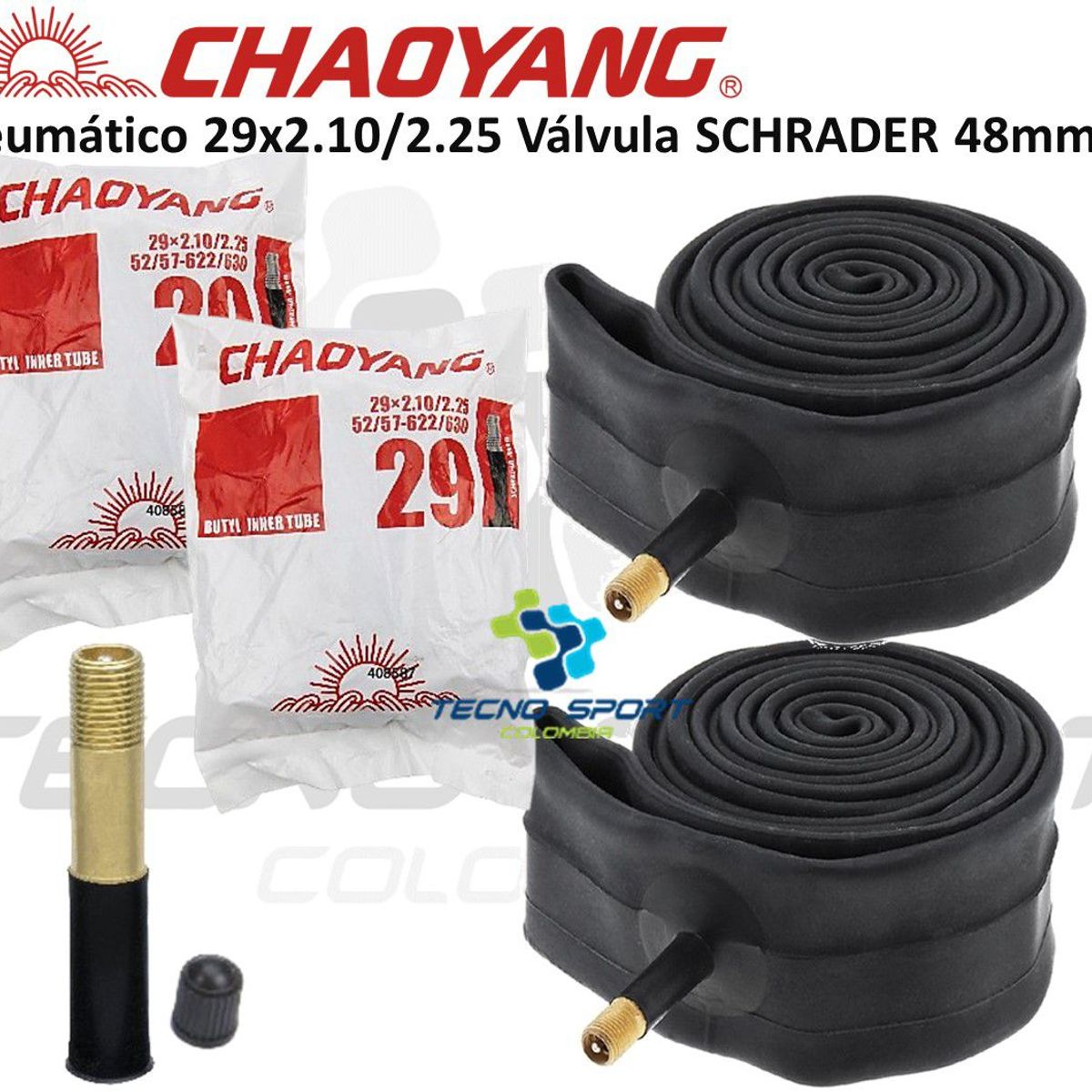 CHAOYANG - Neumatico Bicicleta 29 x 2.10/2.25 Chaoyang x 2 unidades