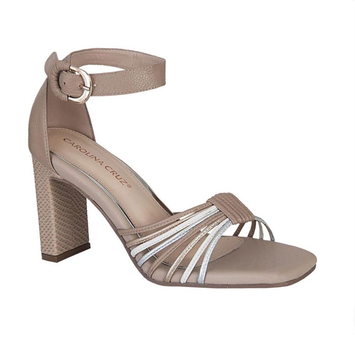 CAROLINA CRUZ - Sandalia de Mujer marca CAROLINA CRUZ en Color NUDE  / SAND.M-3780