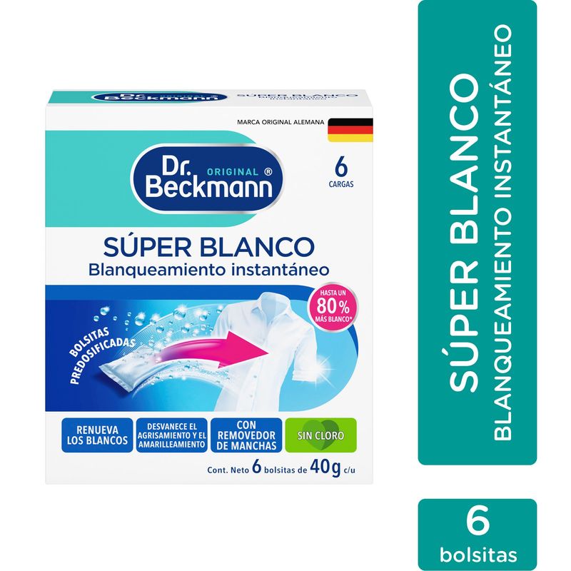DR BECKMANN - Blanqueador Intensivo Super Blanco Dr Beckmann