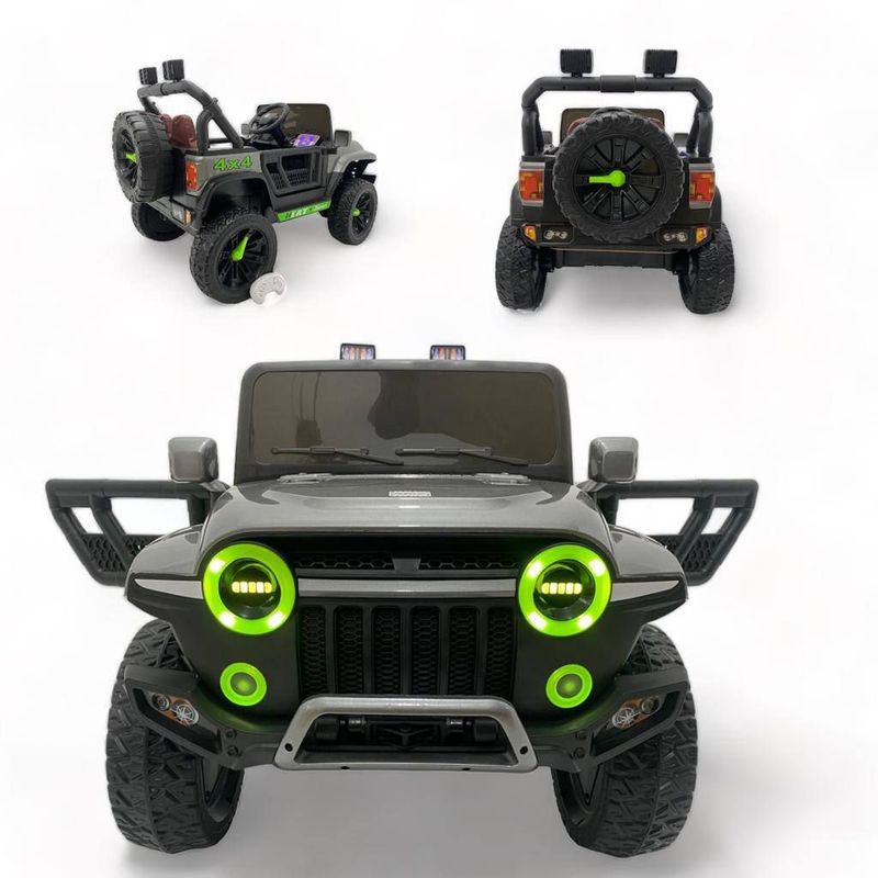 BEBESUNITA - REF GL-03 Carro Eléctrico Para Niños 4X4 LlCaucho CRemoto