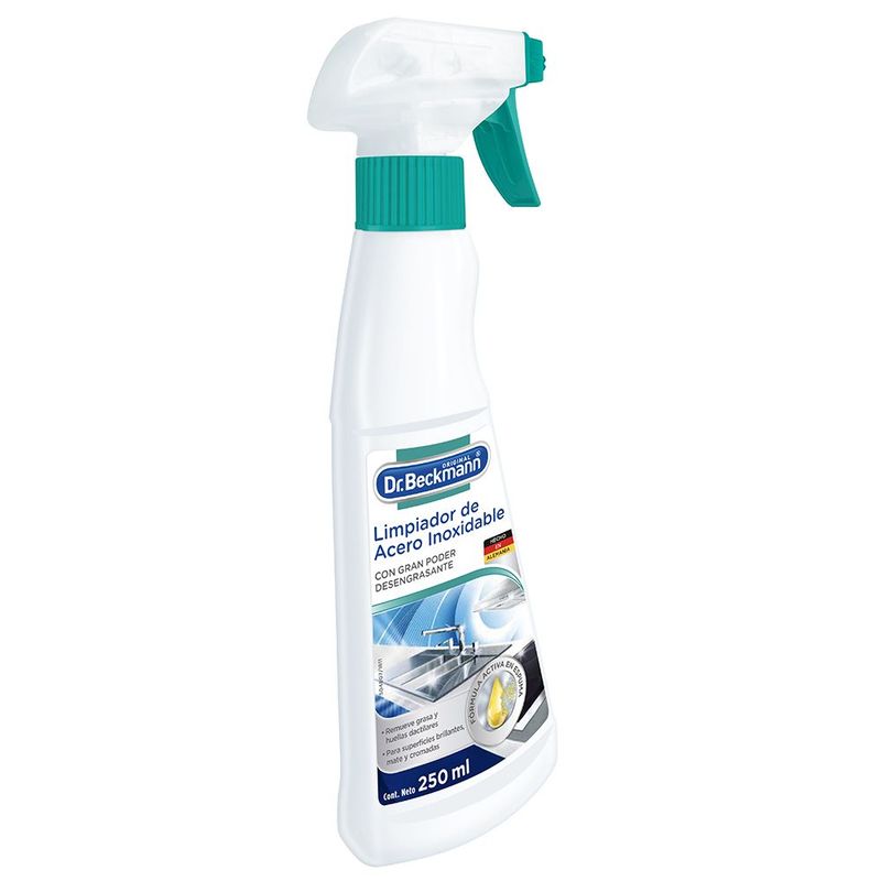 DR BECKMANN - Limpiador De Acero Inoxidable Dr Beckmann 250 Ml
