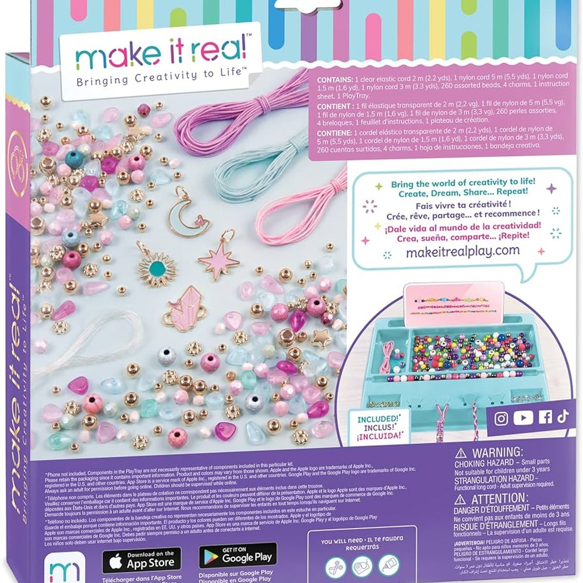 MAKE IT REAL - PULSERAS DE PIEDRAS CELESTIALES