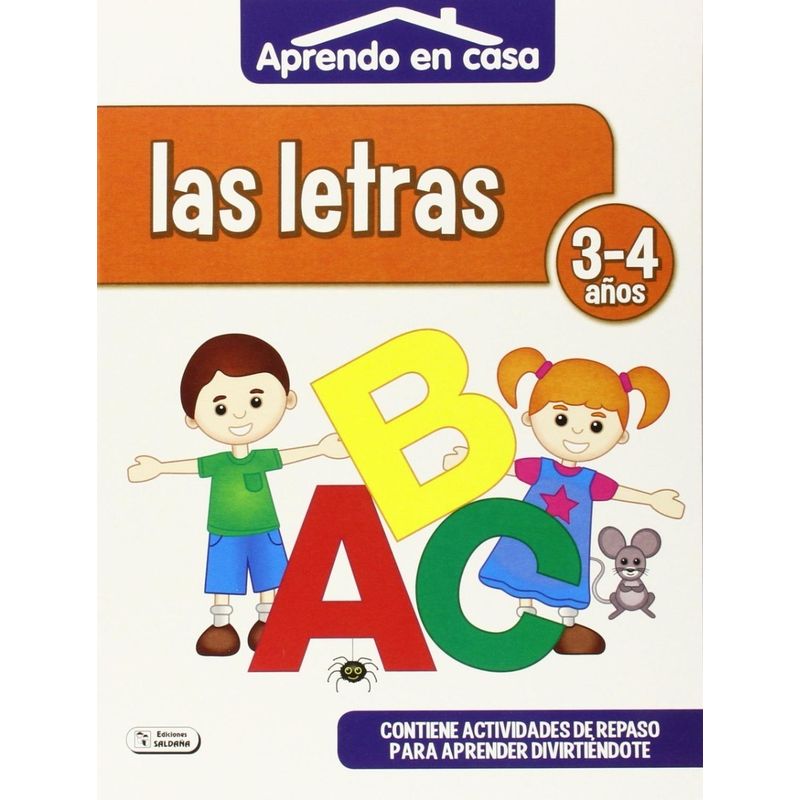 GENERICO - Las Letras. Aprendo En Casa. 3-4 Años