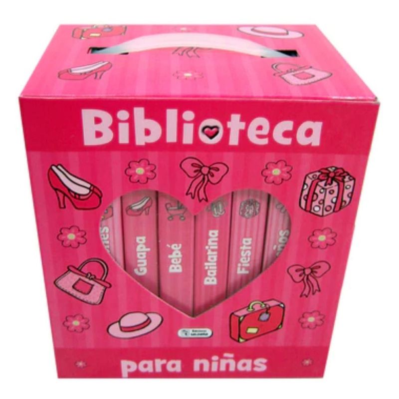 GENERICO - Biblioteca Para Niñas. Incluye 6 Libros