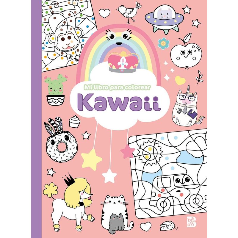GENERICO - Kawaii Mi Libro Para Colorear