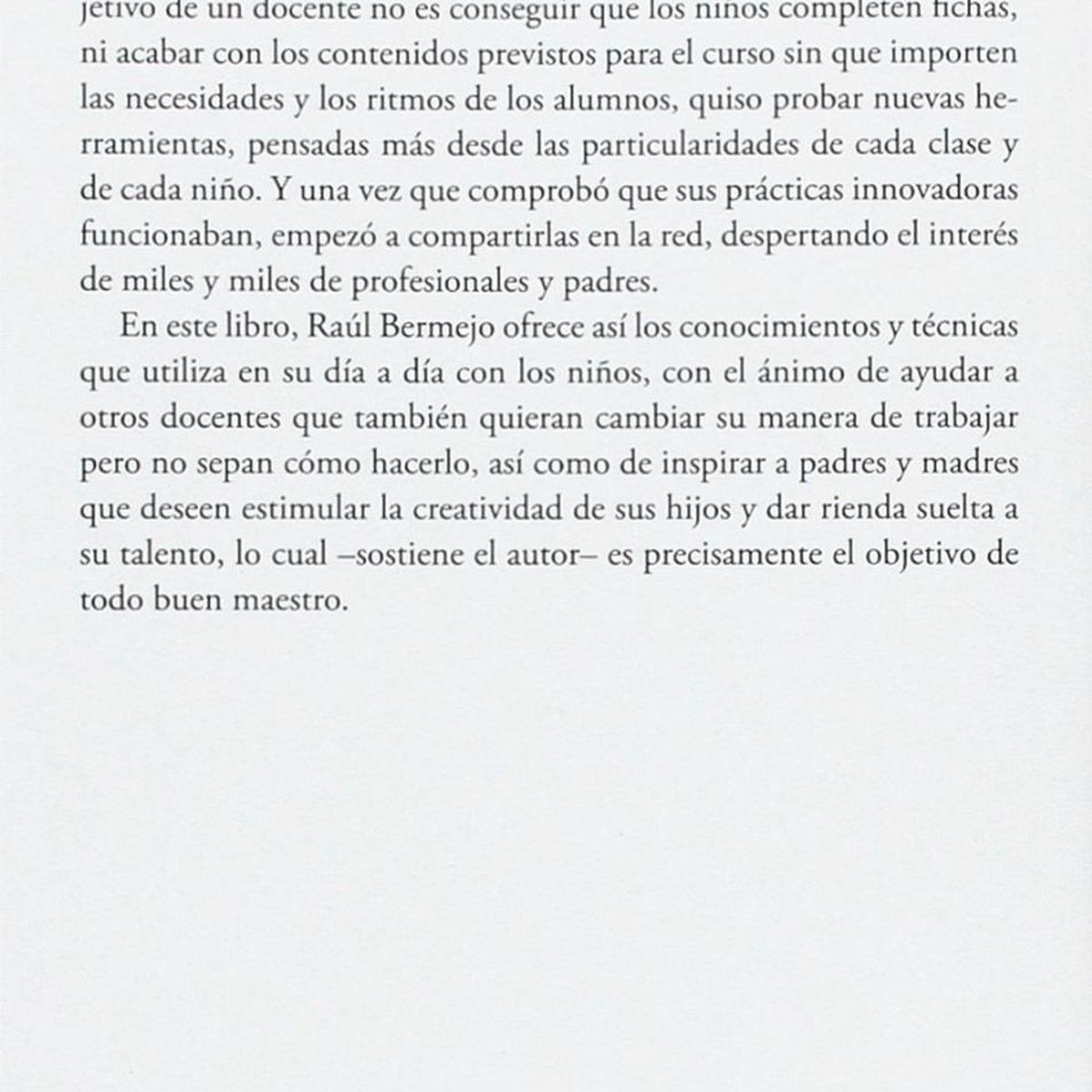 PLATAFORMA - Ser Maestro. Raúl Bermejo