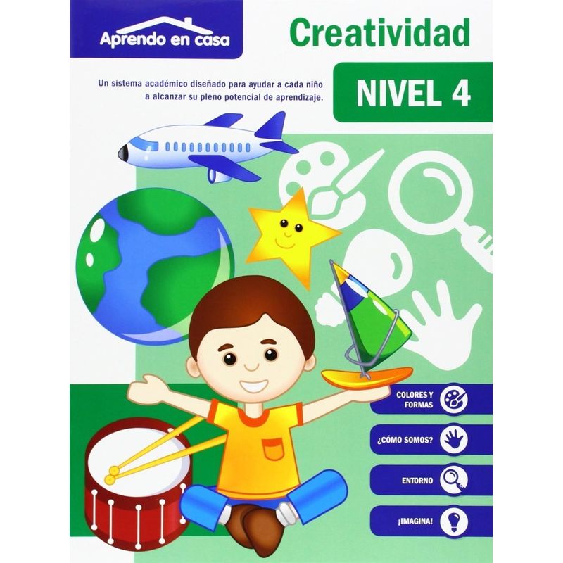 GENERICO - Creatividad Paso A Paso. Aprendo En Casa. Nivel 4