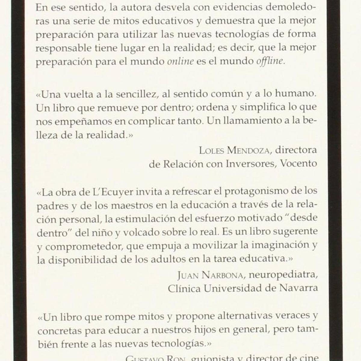 PLATAFORMA - Educar En La Realidad