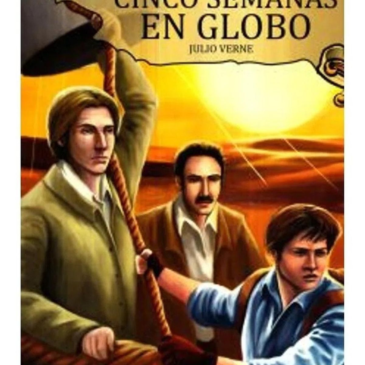 GENERICO - Cinco Semanas En Globo. Julio Verne. Clásicos Juveniles