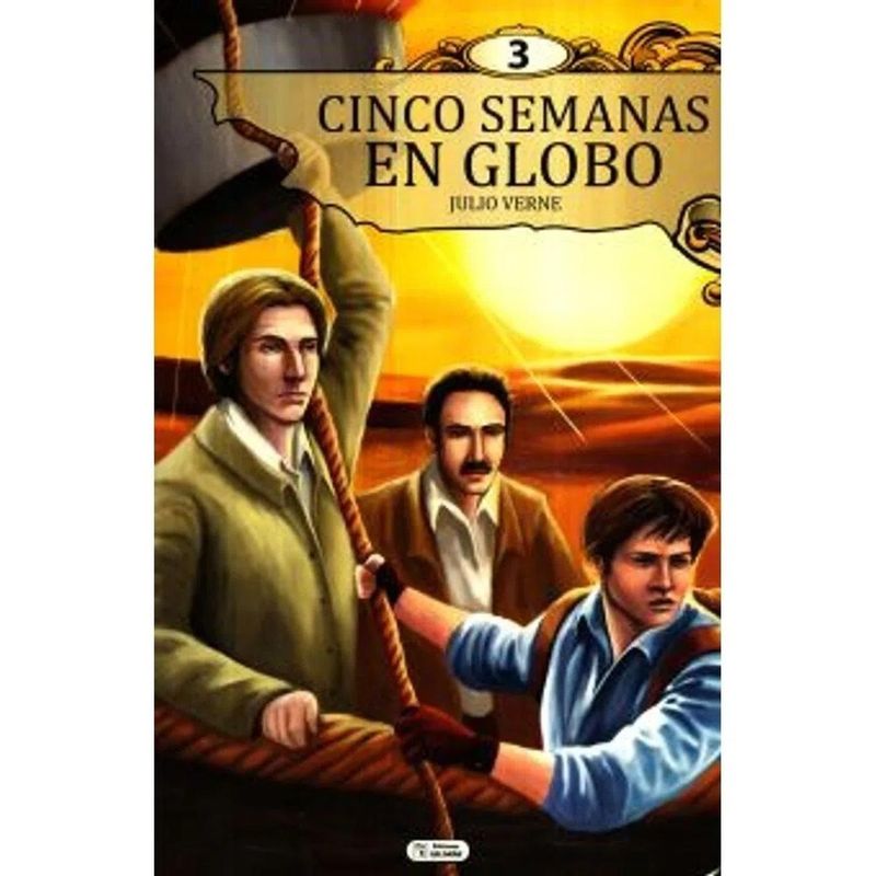 GENERICO - Cinco Semanas En Globo. Julio Verne. Clásicos Juveniles