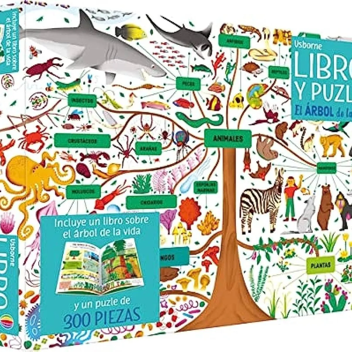 USBORNE - El Árbol De La Vida. Libro Y Puzle. Alice James