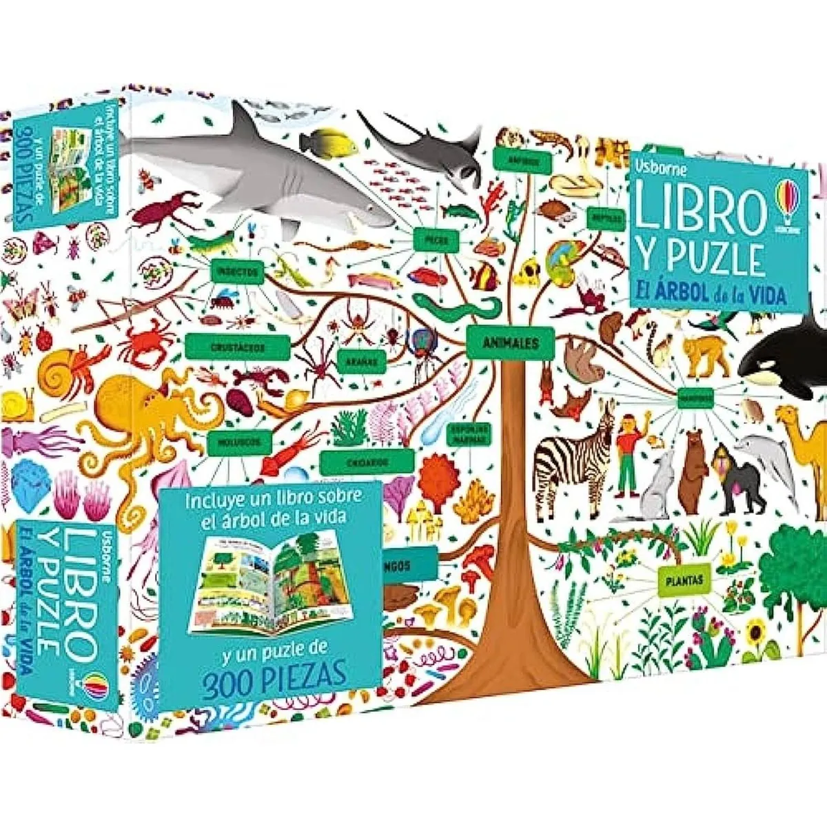 USBORNE - El Árbol De La Vida. Libro Y Puzle. Alice James