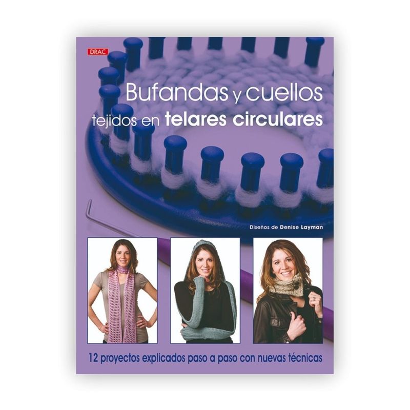 GENERICO - Bufandas Y Cuellos Tejidos En Telares Circulares