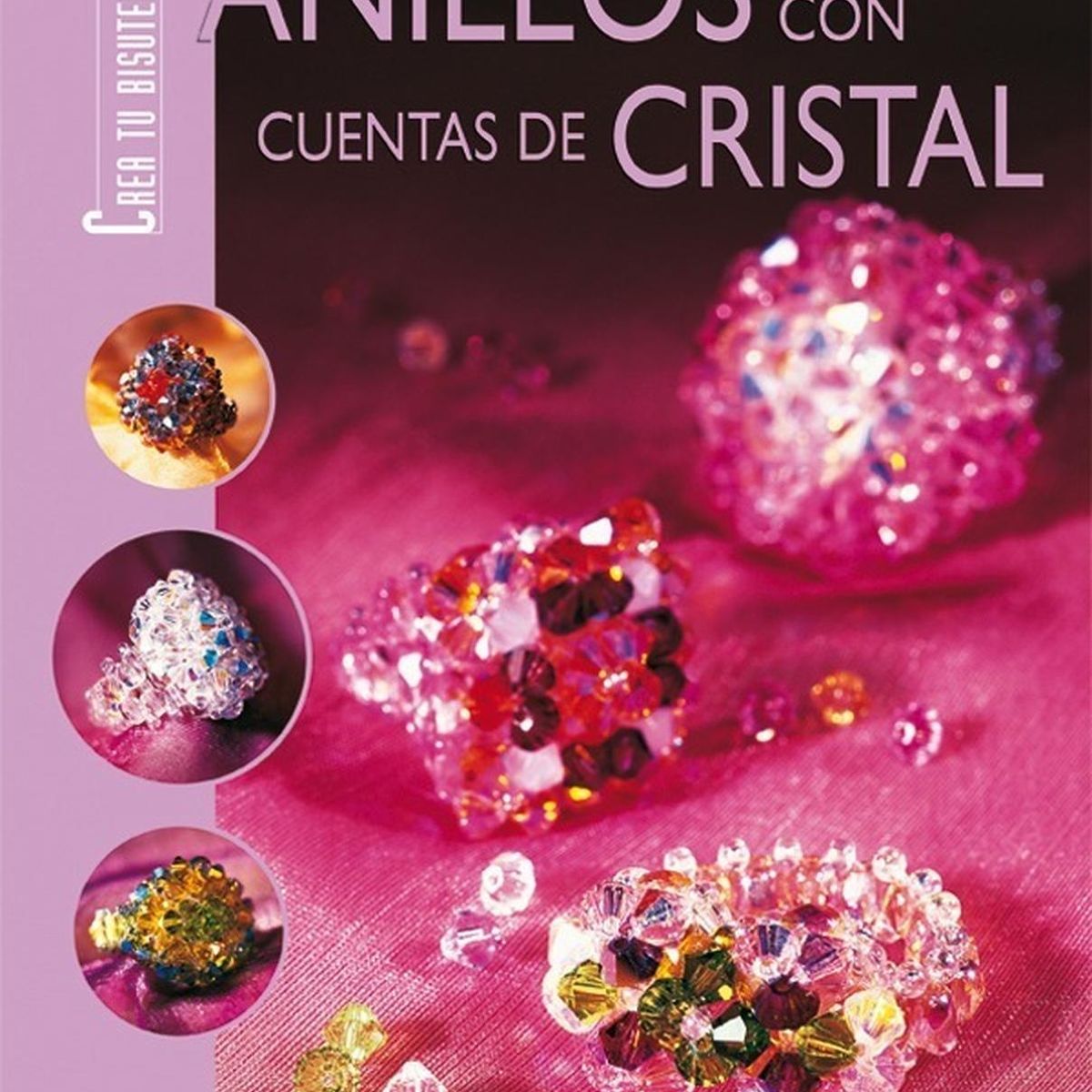 GENERICO - Anillos Con Cuentas De Cristal
