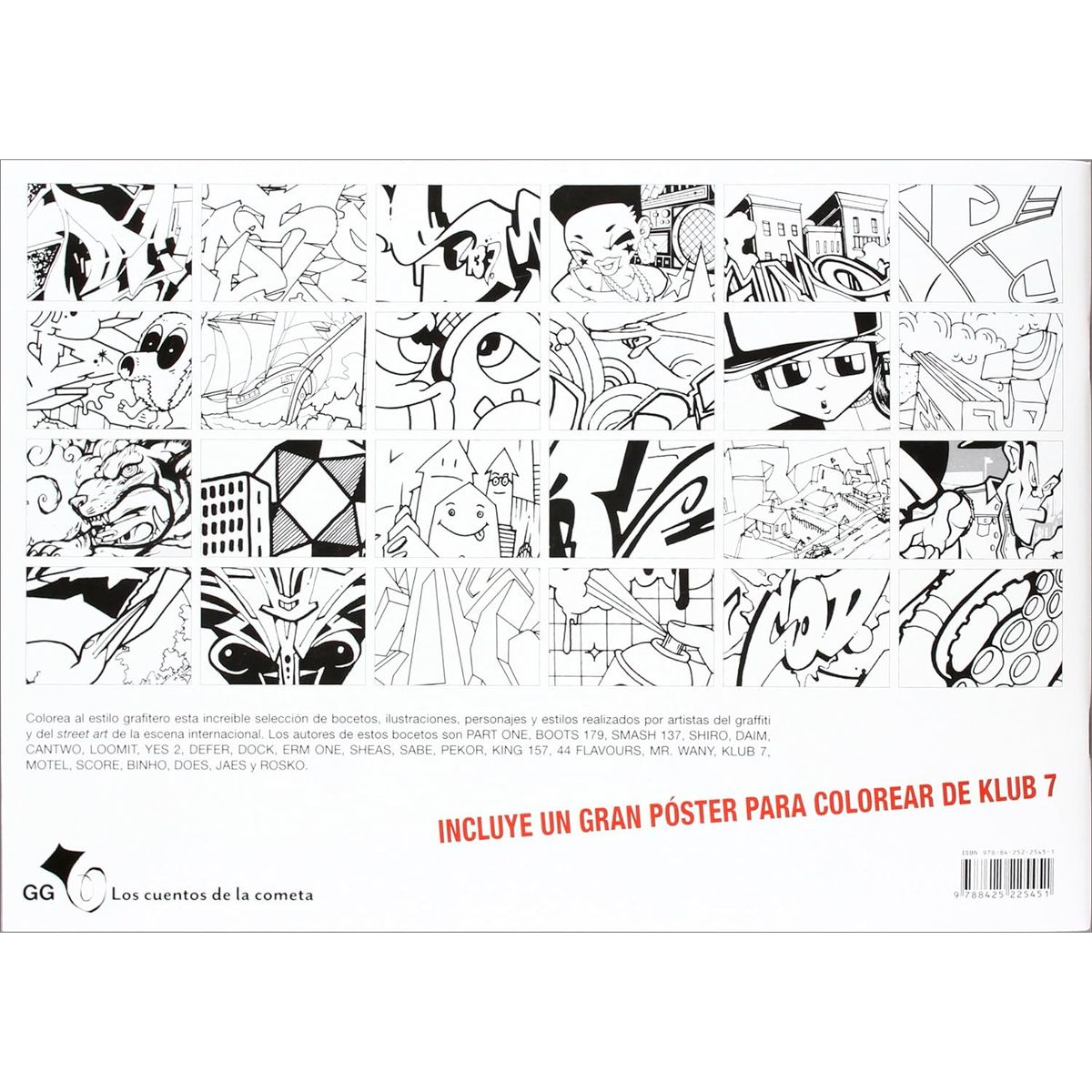 GUSTAVO GILI - Colorea Graffiti. Aprende A Dibujar Como Los Artistas