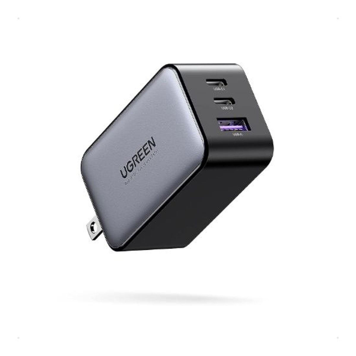 GENERICO - Cargador USB-C triple 65W carga rápida UGREEN