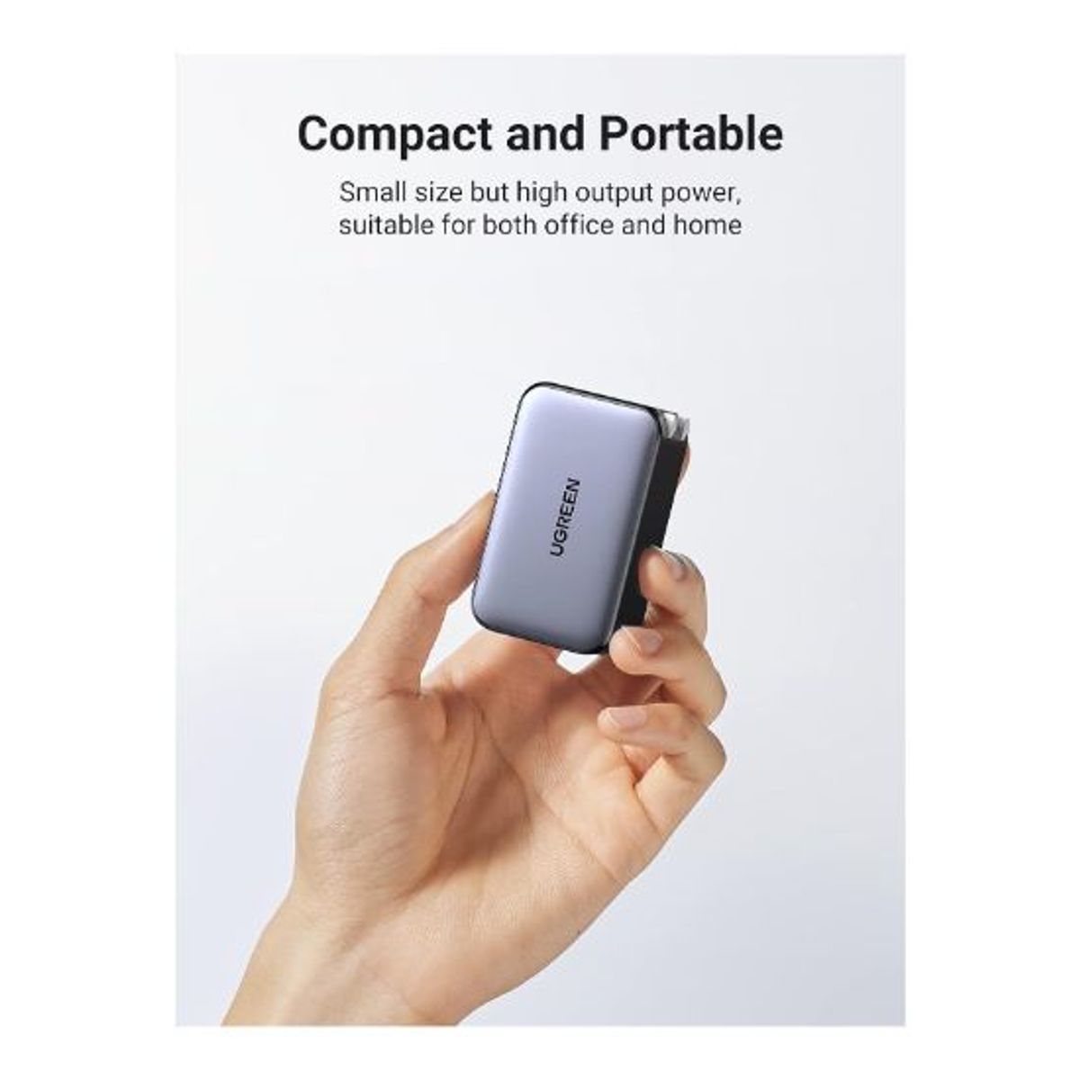 GENERICO - Cargador USB-C triple 65W carga rápida UGREEN
